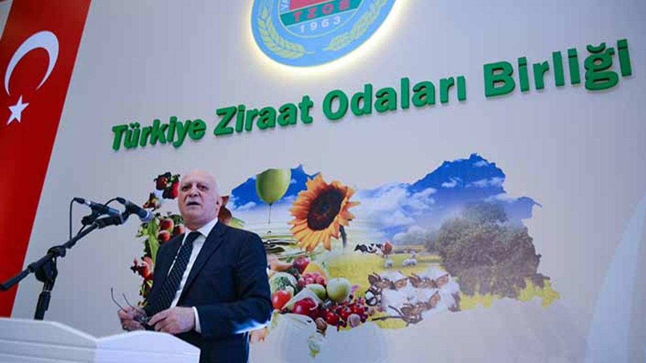 TZOB Başkanı Bayraktar'ın 27'nci Genel Kurul konuşması