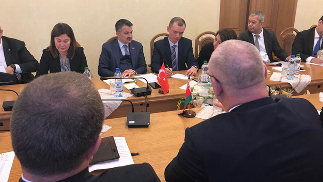 Bakan Pakdemirli: Belarus ile ticari ilişkilerin artırılmasında tarım elimizdeki en güçlü araç