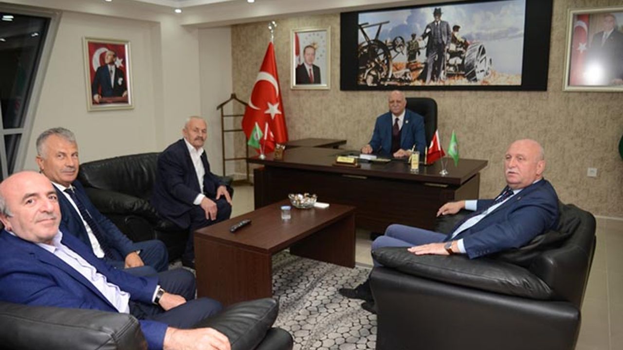 Hendek Ziraat Odasının yeni binasına ziyaret