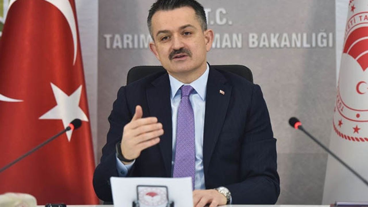 Tarım Bakanı Pakdemirli çiftçiye teşekkür etti!
