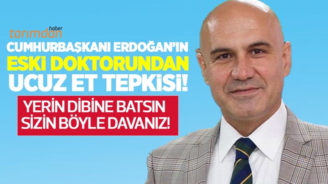Erdoğan’ın eski doktoru Çömez'den ucuz et tepkisi! Tarım Kredi, Salih Kapusuz ve Suriye'den koyun ithalatı mevzusu...
