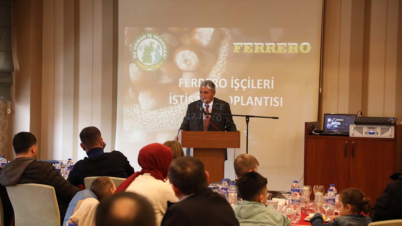 Ferrero'da çalışan 600 işçi Öz Orman İş Sendikası'na geçti!