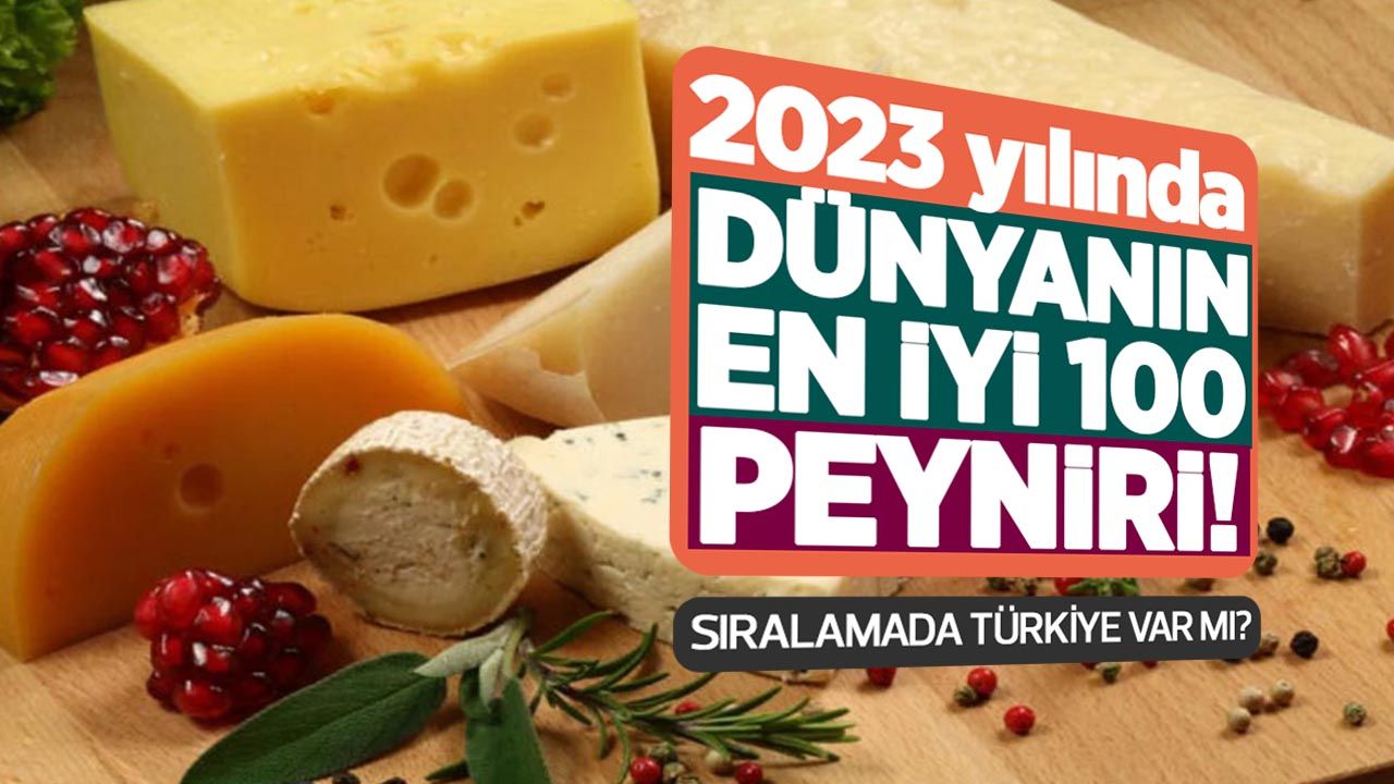 2023 yılında dünyanın en iyi 100 peyniri!