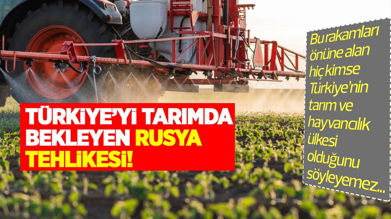 Bu rakamları önüne alan hiç kimse Türkiye'nin tarım ve hayvancılık ülkesi olduğunu söyleyemez! 