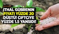 Türkiye gübreyi kaç liradan ithal etti çiftçiye kaç liradan satıldı! Haziran ayı üre gübresi ithalat rakamları açıklandı