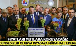 Pakdemirli: Kuru üzümde dengesizlik olursa müdahale ederiz