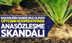 Çiftçinin kooperatifinde anasözleşme skandalı