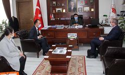 Hollanda Kraliyet Büyükelçiliğinden Tarım İl Müdürüne ziyaret