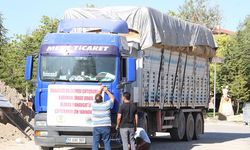 Karamanlı çiftçilerden Manavgat'a 20 bin balya saman yardımı