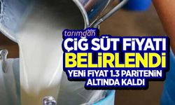 Çiğ süt fiyatları belirlendi! Yeni fiyat 1.3 paritenin altında kaldı
