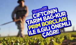 Tarım Bağ-Kur prim borçlarıyla ilgili önemli çağrı! Bir defaya mahsus devlet tarafından ödensin
