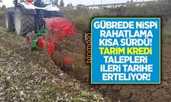 Gübrede nispi rahatlama kısa sürdü! Yüzde 30 indirimli satışta talepler ileri tarihe erteleniyor!