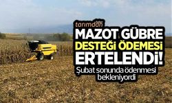 Mazot gübre desteği ödemesi Mart ayına kaldı!