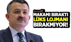 Bekir Pakdemirli makamı bıraktı lüks lojmanı bırakmıyor!
