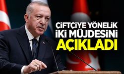 Cumhurbaşkanı Erdoğan’dan çiftçiye sulama ve kerdi müjdesi
