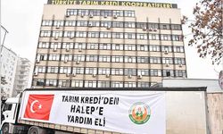Tarım Kredi’nin yardım tırları yola çıktı