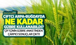 Çiftçi ne kadar gübre kullanabildi? Gübre anketinden çarpıcı sonuçlar!