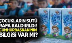 Okul sütü programı sessiz sedasız kaldırıldı!