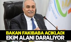 Bakan Fakıbaba açıkladı: Buğday ekim alanı daralıyor!