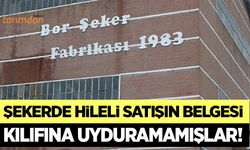 Şekerde hileli satışın belgesi!