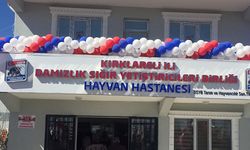 Kırklareli’nde hayvanlar için hastane açıldı