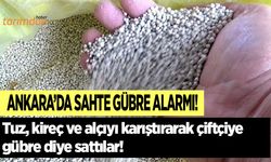 Polatlı’da sahte gübre operasyonu!