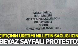 Milli Gazete’den nişasta bazlı şekerlere beyaz sayfalı protesto!