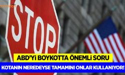 ABD’yi boykotta ‘şeker fabrikası ve Cargill’ sorusu!