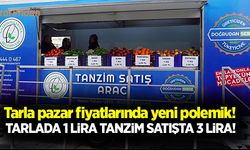 Tarlada 1 lira tanzim satışta 3 lira!