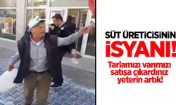 Haymanalı süt üreticisinin isyanı!