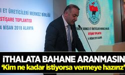 500 bin kasaplık hayvan ithalatını doğru bulmuyoruz!