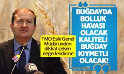 Buğdayda bolluk havası olacak, kaliteli buğday kıymetli olacak! TMO eski Genel Müdüründen dikkat çeken değerlendirme!