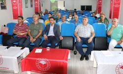 Yalova'da çiftçilere tarımda tasarruflu su kullanımı eğitimi verildi!