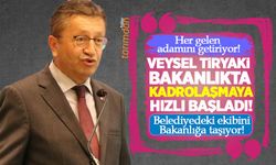 Tarım ve Orman Bakan Yardımcısı Veysel Tiryaki kadrolaşmaya hızlı başladı belediyedeki ekip Tarım Bakanlığına taşınıyor!