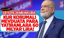 Çiftçiye 29 milyar lira kur korumalı mevduata para yatıranlara 60 milyar lira!