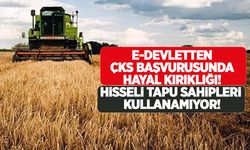 E-devletten ÇKS başvurusunda hayal kırıklığı!