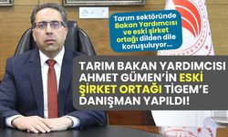 Tarım Bakan Yardımcısı Ahmet Gümen'in eski şirket ortağı TİGEM’e danışman yapıldı!