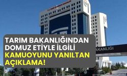 Domuz etinin kasaplık et statüsüyle ilgili Tarım Bakanlığından kamuoyunu yanıltan açıklama!