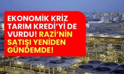 Ekonomik kriz Tarım Kredi'yi de vurdu! Razi'ni satışı yeniden gündemde...