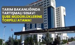 Tarım Bakanlığının görevde yükselme sınavında Şube Müdürlüğü neden yok?