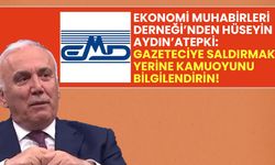 EMD'den Tarım Kredi Genel Müdürü Hüseyin Aydın’a tepki! Gazeteciye saldırmak yerine kamuoyunu bilgilendirin!