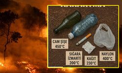 Doğaya atılan cam, plastik, naylon, kağıt ve izmarit orman yangınlarını nasıl tetikliyor?