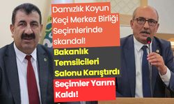 Damızlık Koyun Keçi Merkez Birliği seçimlerinde skandal: Bakanlık temsilcileri salonu karıştırdı seçimler yarım kaldı!
