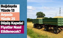 Buğdayda yüzde 13, arpada yüzde 25 düşüş kapıda! Fiyatlar nasıl etkilenecek?