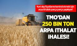 Arpa'da yüzde 30'luk kayıp: TMO, fiyatları kontrol için arpa ithalatını parça parça yapıyor!