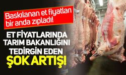 Baskılanan et fiyatları bir anda zıpladı: Dana karkas kesim fiyatı 51 lira arttı