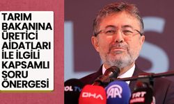 Tarım Bakanına üretici aidatlarıyla ilgili kapsamlı soru önergesi