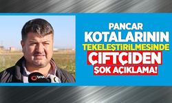 Pancar kotalarının tekelleştirilmesinde çiftçi Şerafettin Buga’dan şok açıklamalar