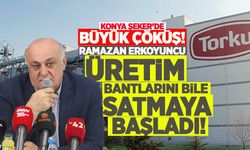 Konya Şeker'de "Büyük Çöküş": Ramazan Erkoyuncu üretim bantlarını bile satmaya başladı!