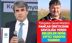 Türkşeker Genel Müdürü, pancar üreticisini savcılığa verdi! Belgeler değil, çiftçi yargıya taşındı